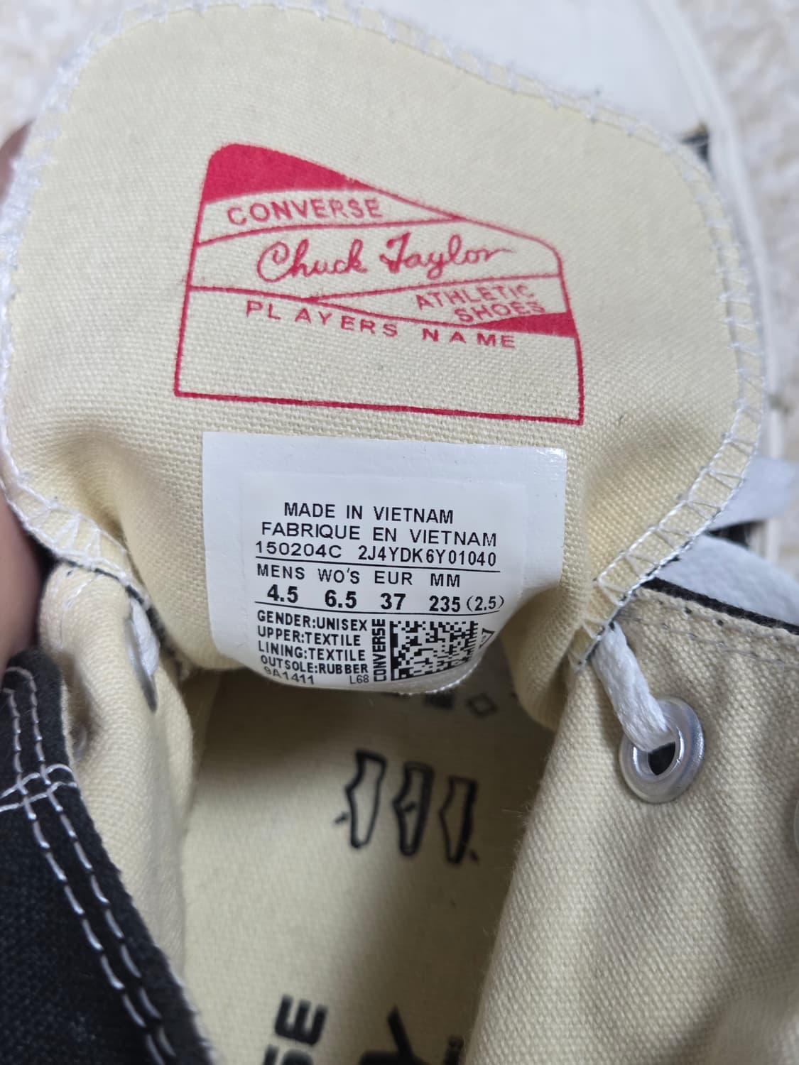 [컨버스 X 꼼데가르송] 플레이 척 70 하이 스니커즈 | 00225 상품이미지7