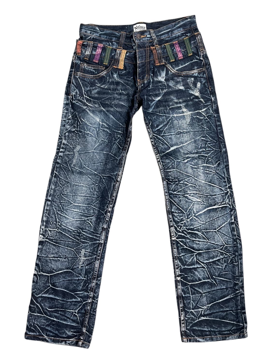 Nylaus 멋쟁이 데님 워싱 진 상품이미지1