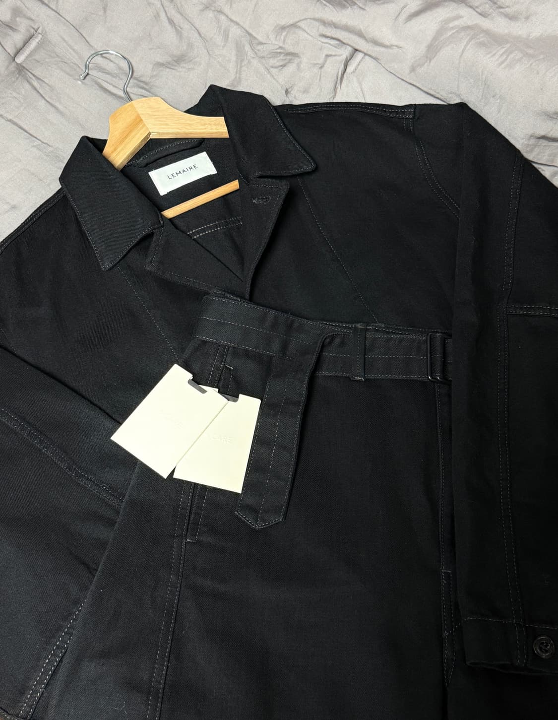 르메르 24fw 데님 워크 셋업 XL, XL 상품이미지4