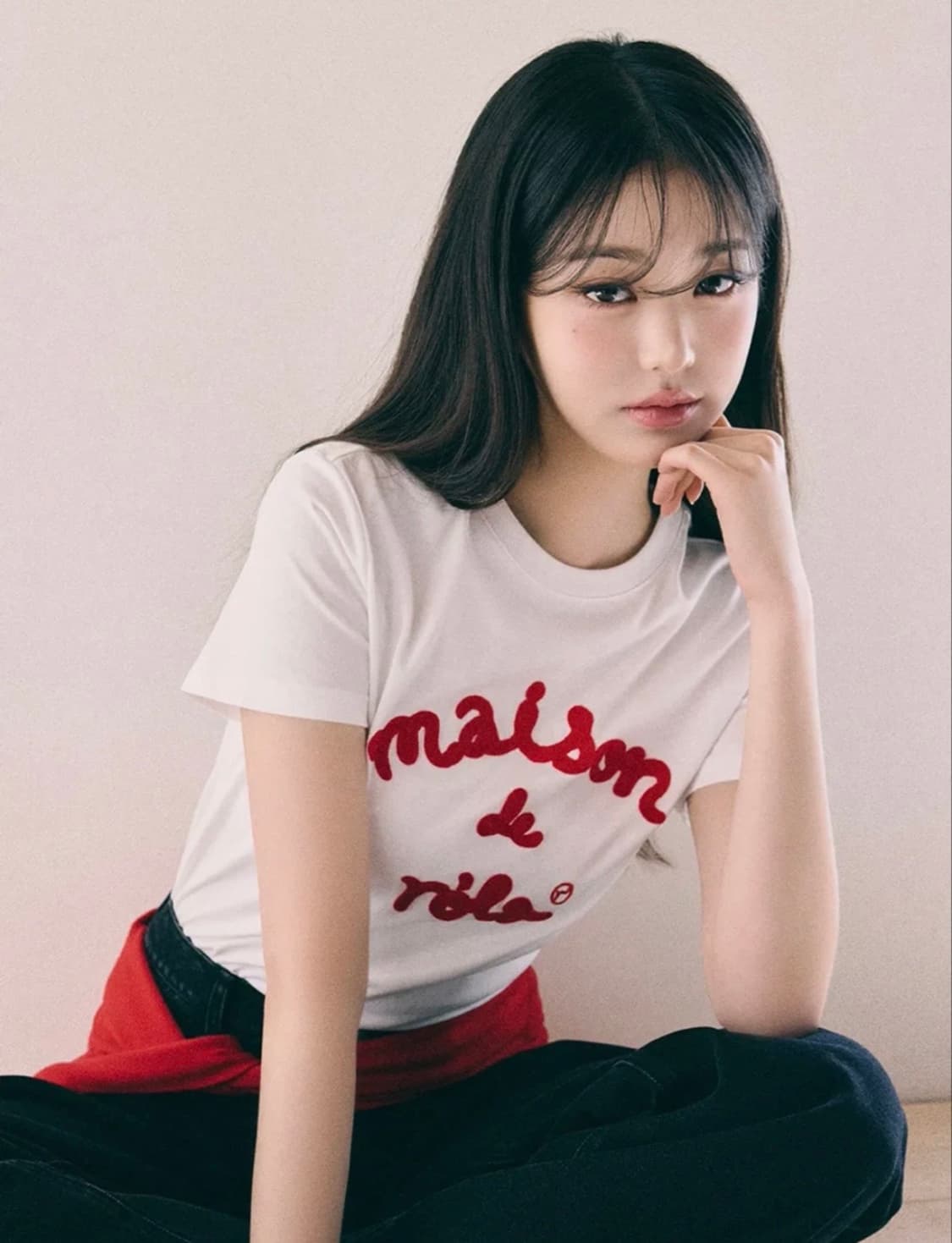 (새상품) 로라로라 장원영 반팔티 상품이미지3