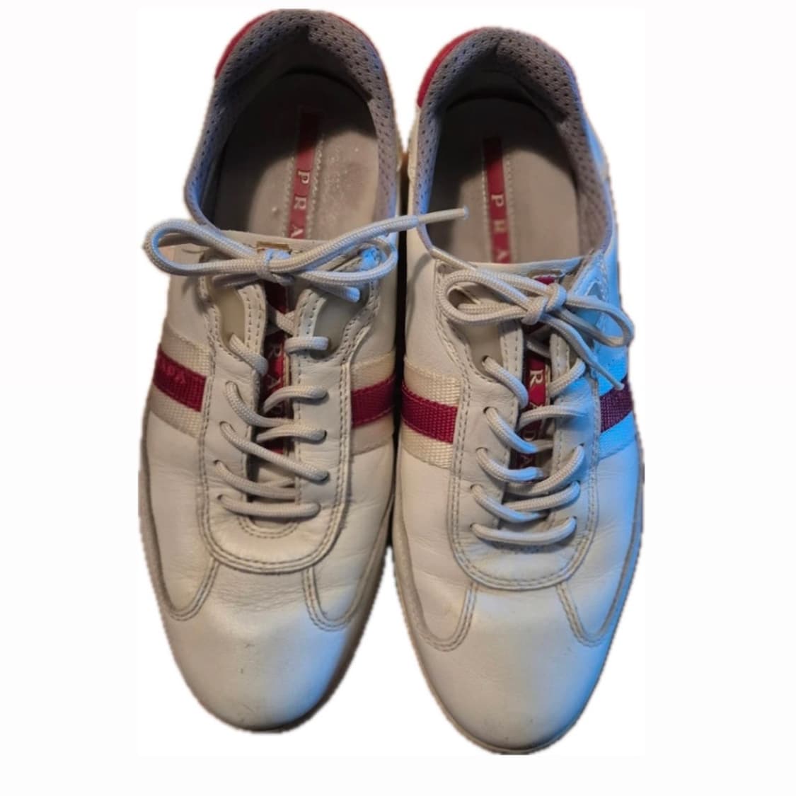 PRADA SPORT Leather Sneakers 36.5 상품이미지1