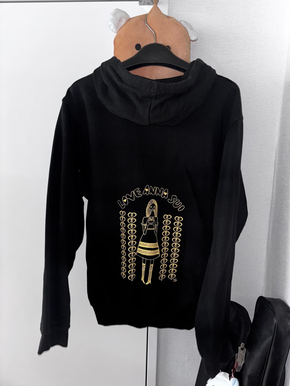 Anna Sui sprinting hooded Zip-Up 상품이미지2