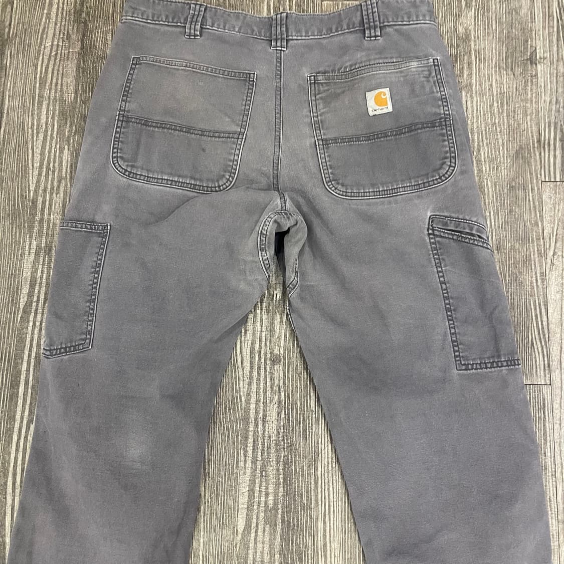 칼하트 빈티지 페이딩  더블니 워크팬츠 34x34 허리단면44 밑위29. 상품이미지9