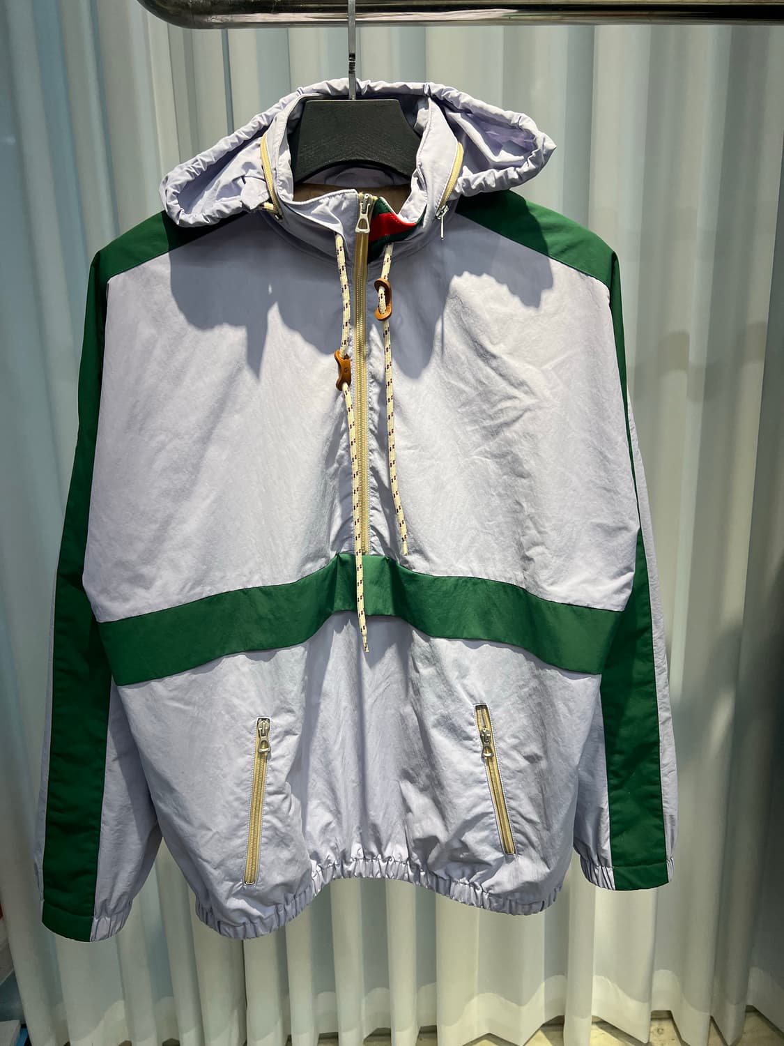 (48) 구찌 스트라이프 트랙 멀티컬러 아노락 트랙자켓  상품이미지1