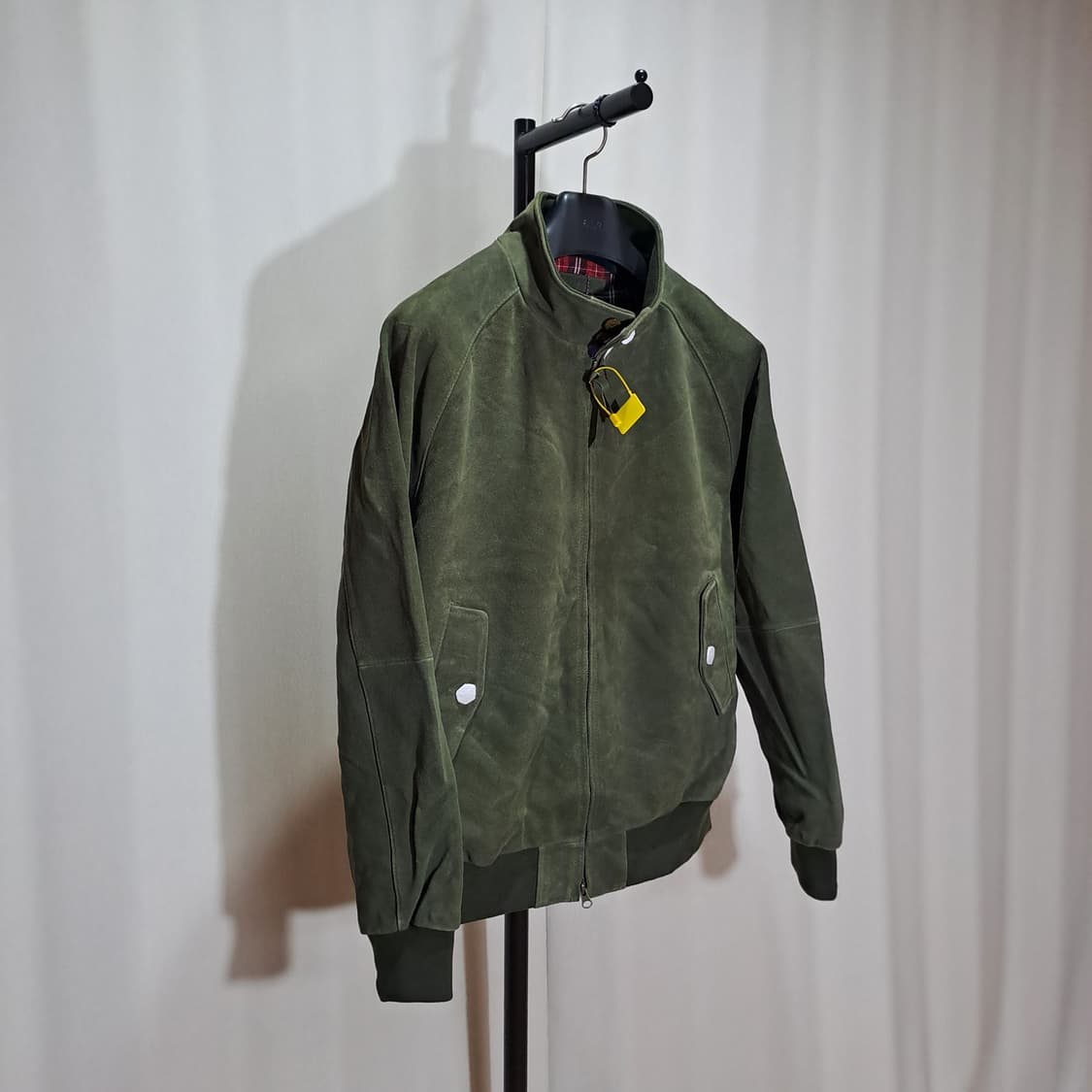 (새제품) 소가죽 스웨이드 G9 자켓 110 B267 상품이미지3