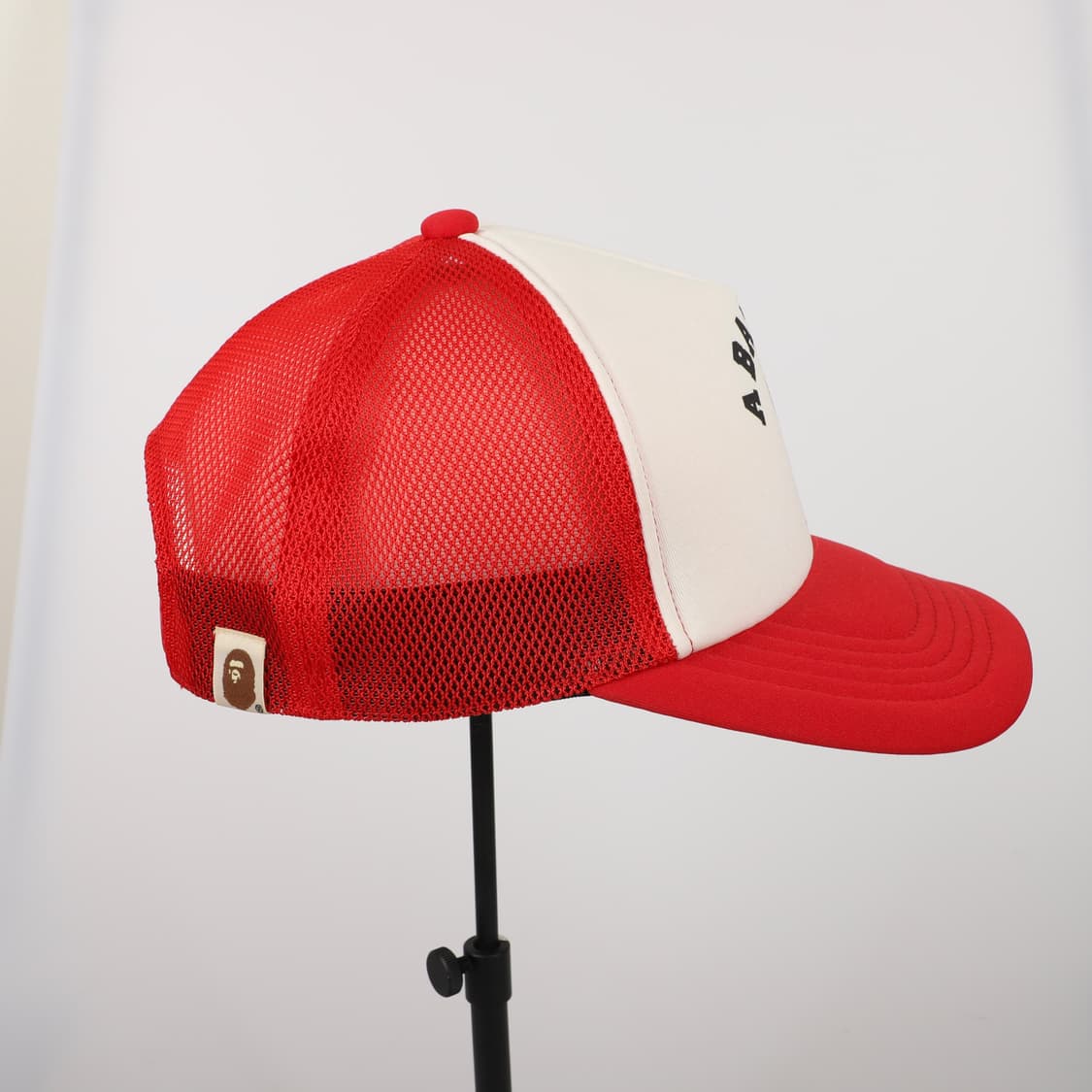 OS / BAPE  베이프 사루 로고 볼캡 블랙 상품이미지4