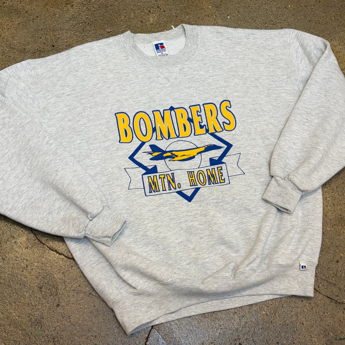 90s Made in USA 빈티지 러셀 bombers 맨투맨 상품이미지2