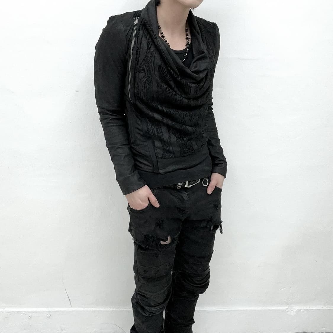 Helmut lang drape asymmetry jacket 상품이미지1