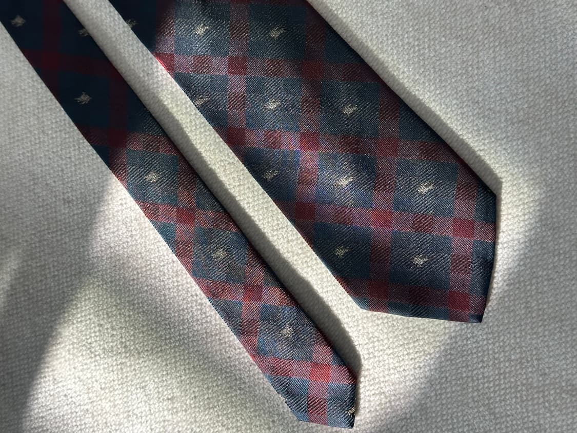 버버리 체크 넥타이 상품이미지6