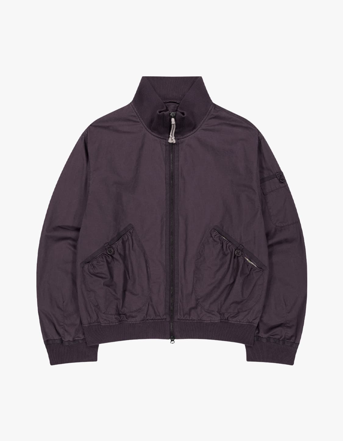 코이세이오 더스티 코튼 봄버 자켓 퍼플 1 상품이미지1