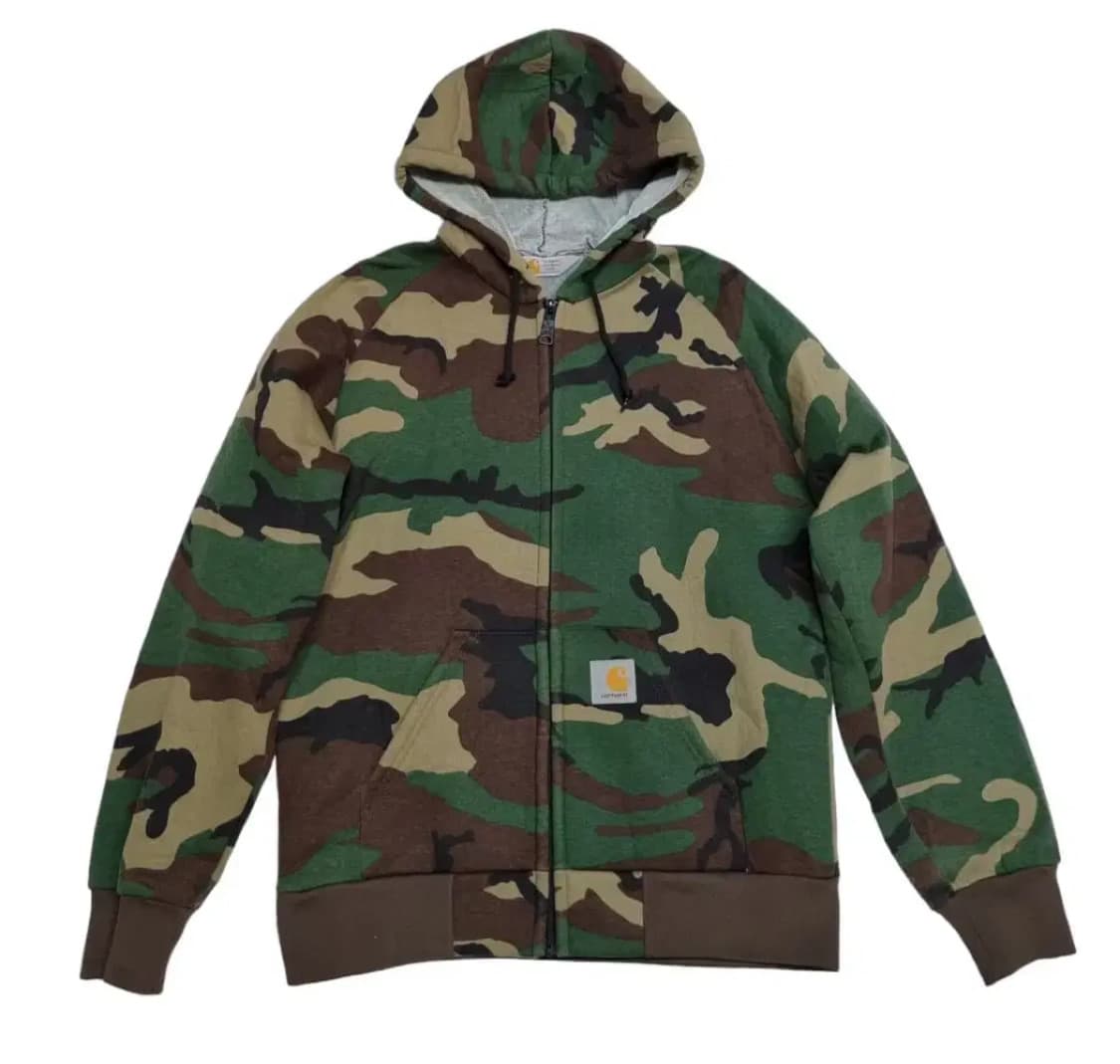 칼하트 카모 후드집업 상품이미지1