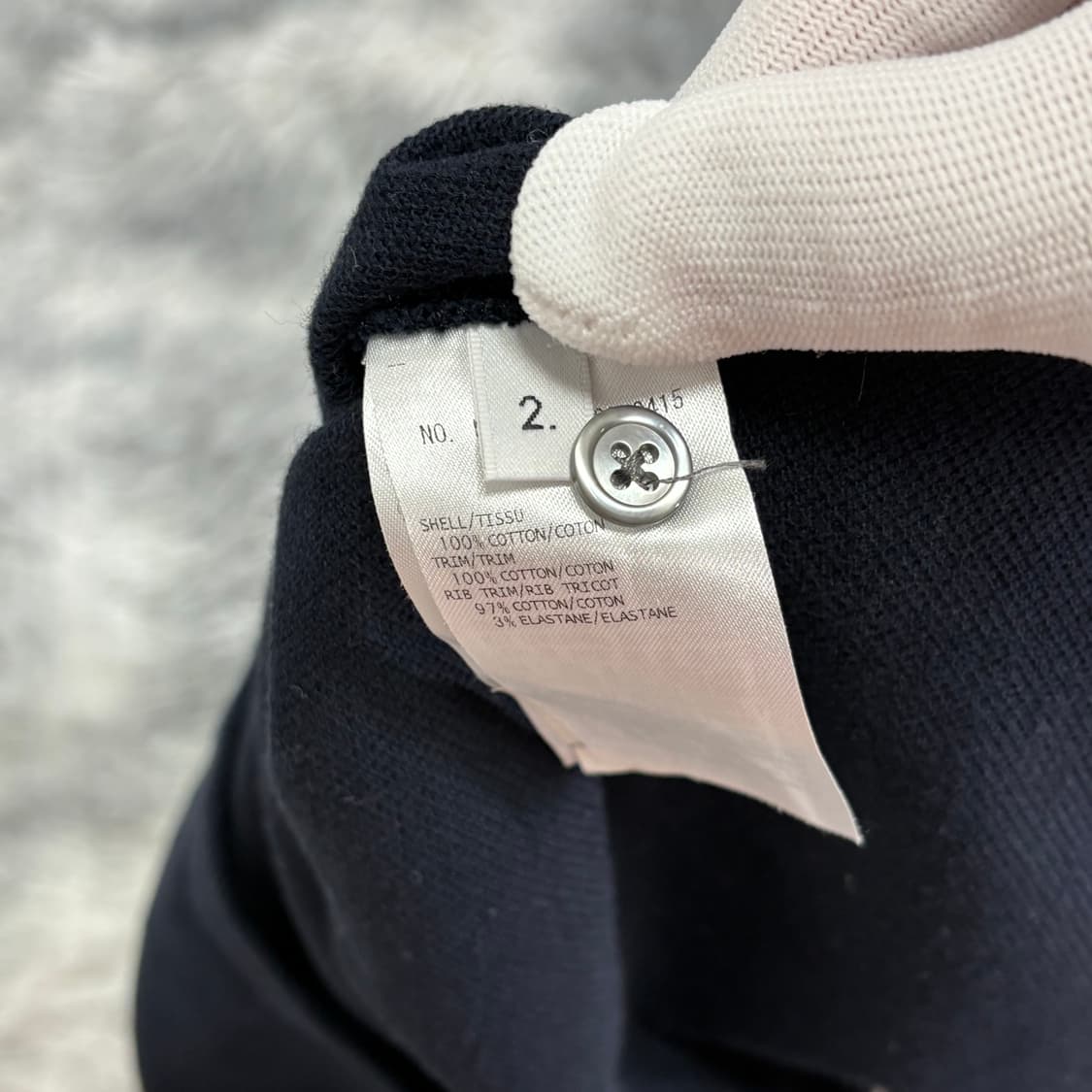 톰브라운 백삼선 반팔 네이비 2사이즈 상품이미지5