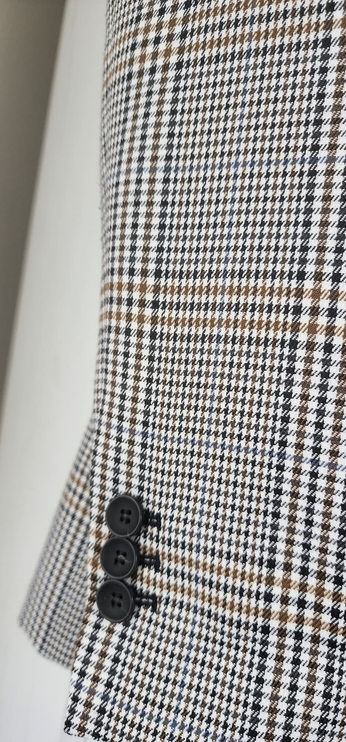 마쥬 비카르 자켓 블레이져 그레이체크 55 상품이미지4