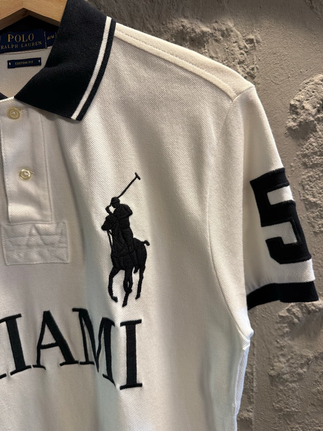 폴로랄프로렌 POLO 치프키프 MIAMI 빅포니 폴로셔츠 화이트 M 상품이미지3