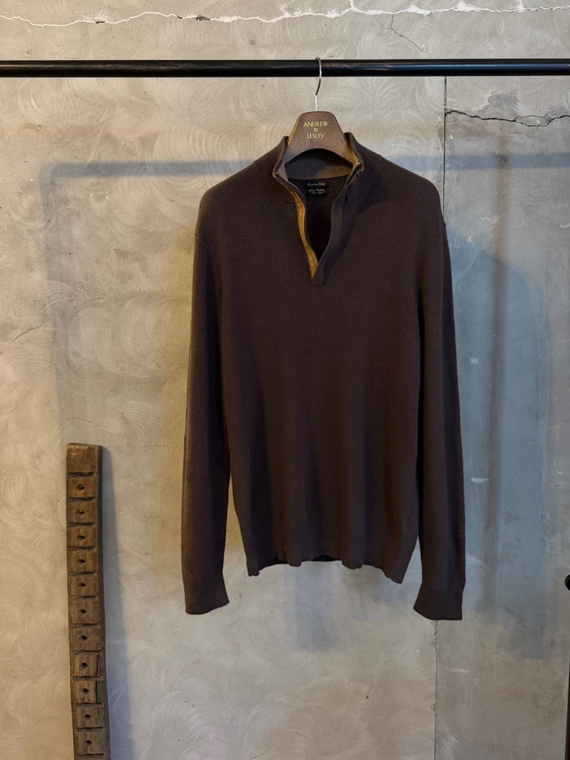 마시모두티 짚업 니트 100 상품이미지9