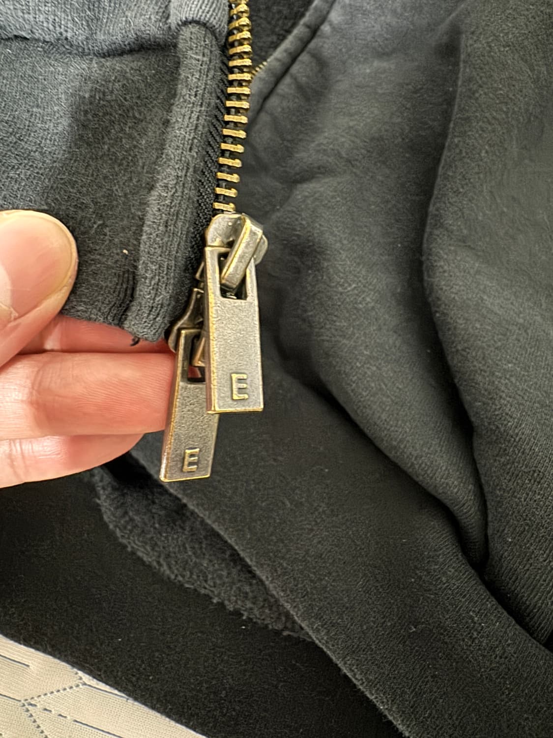 피오갓 에센셜 후드집업 xs 상품이미지3