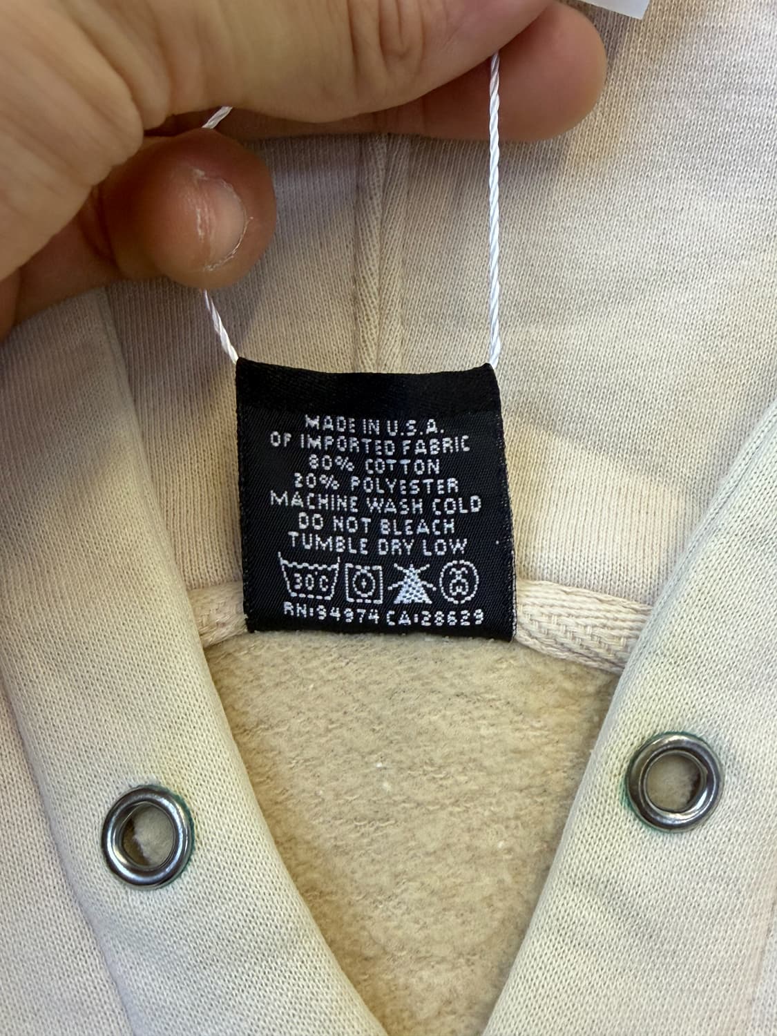 스투시 90s USA 아치로고 후드티 상품이미지5