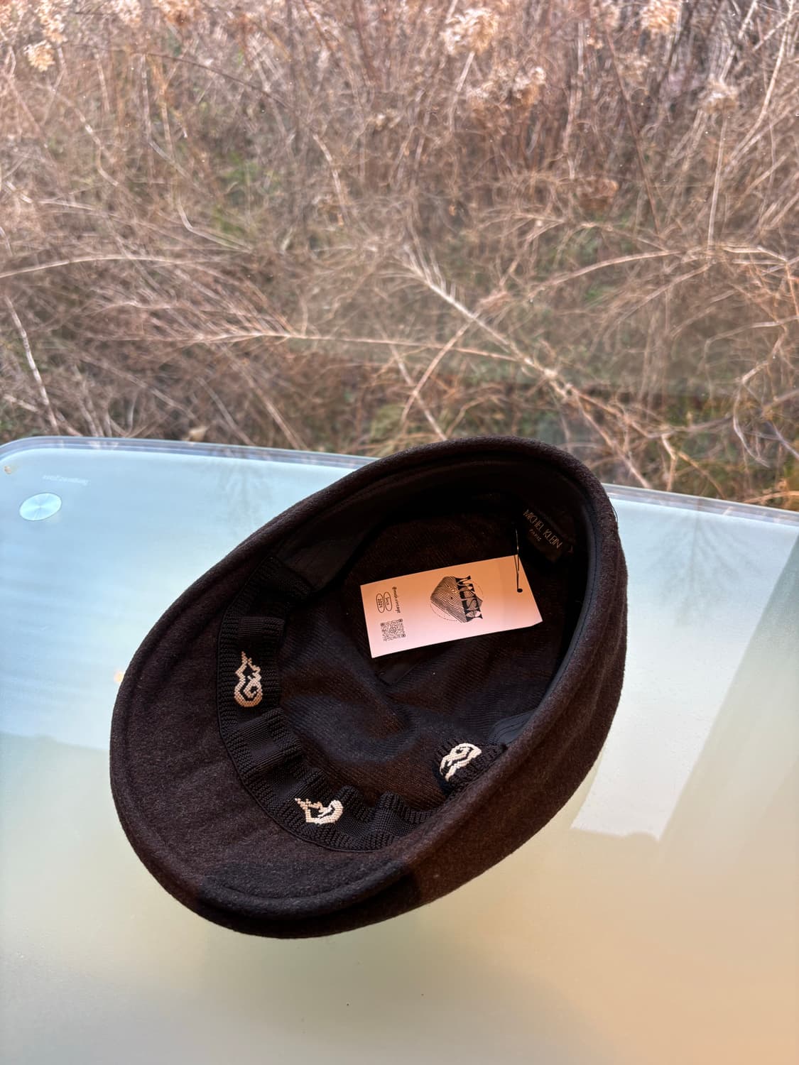 Michel klein 울 헌팅캡 상품이미지2