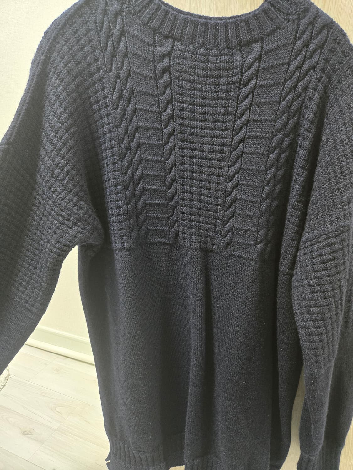 메종 마르지엘라 4 스티치 니트 네이비 상품이미지3