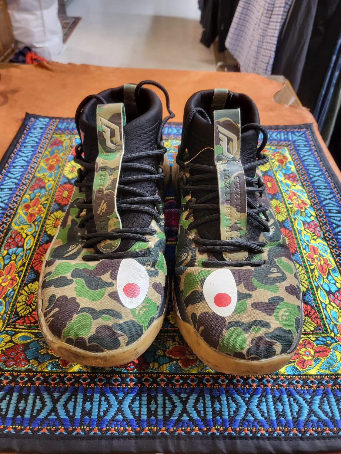 아디다스 × 베이프  데임4 상품이미지1