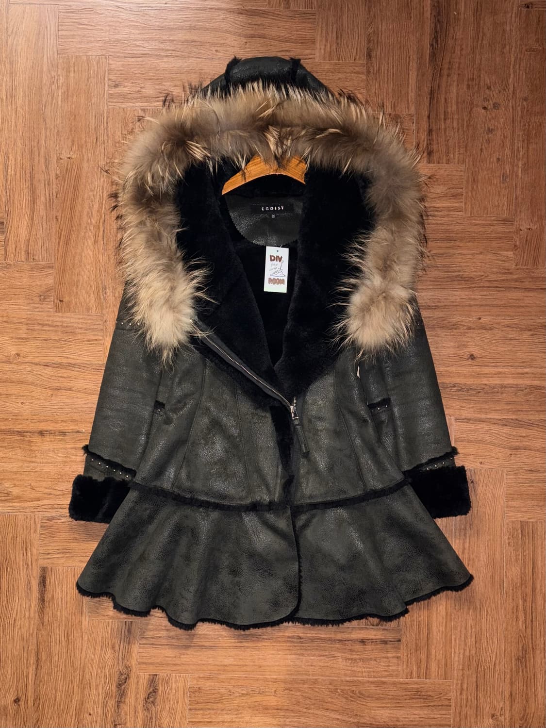 에고이스트 퍼 트리밍 무스탕 상품이미지5