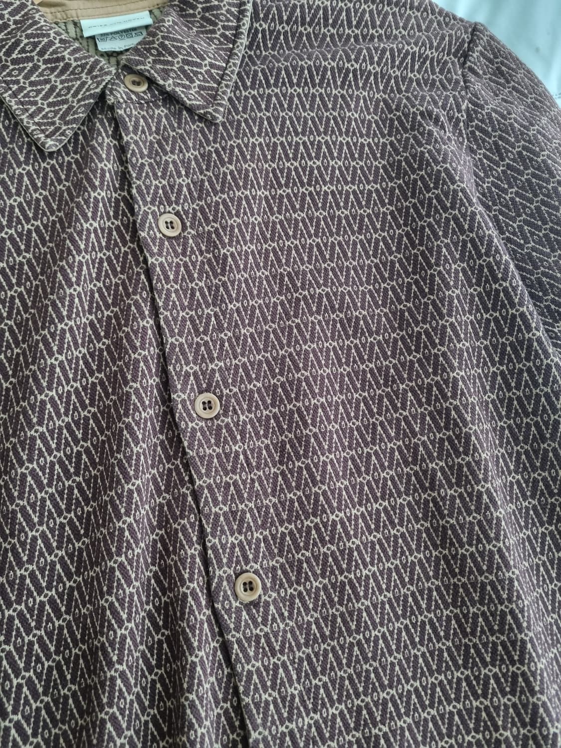Dries van noten pattern shirt XL 상품이미지3
