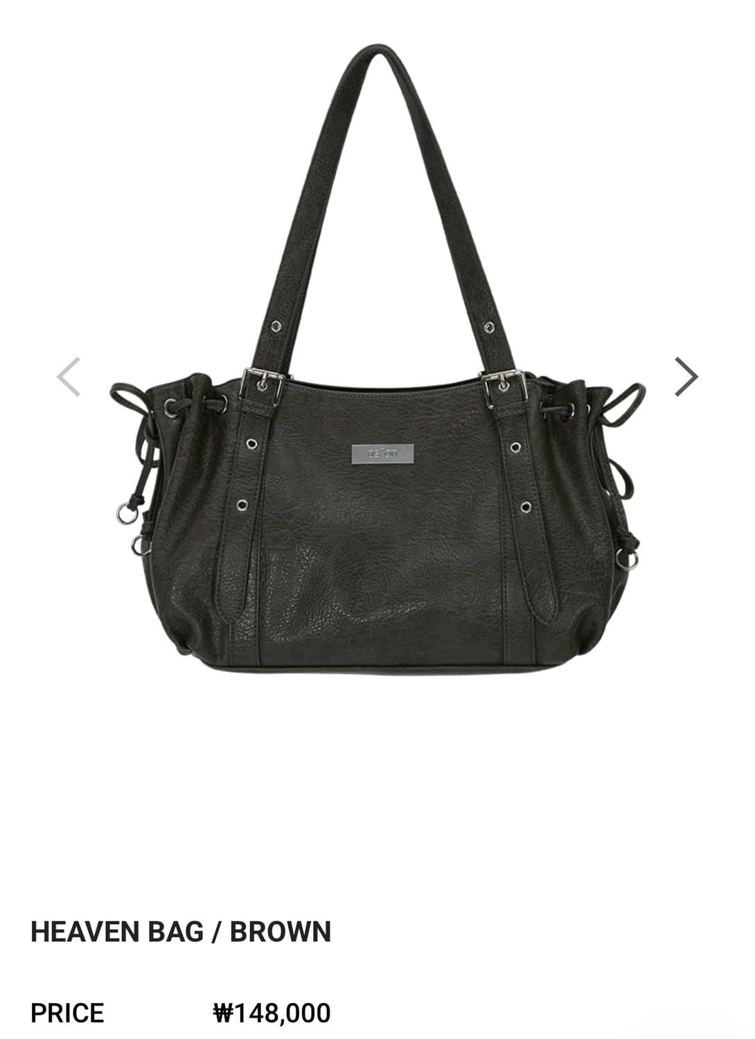 ASON HEAVEN BAG 애즈온 헤븐백 브라운 상품이미지2