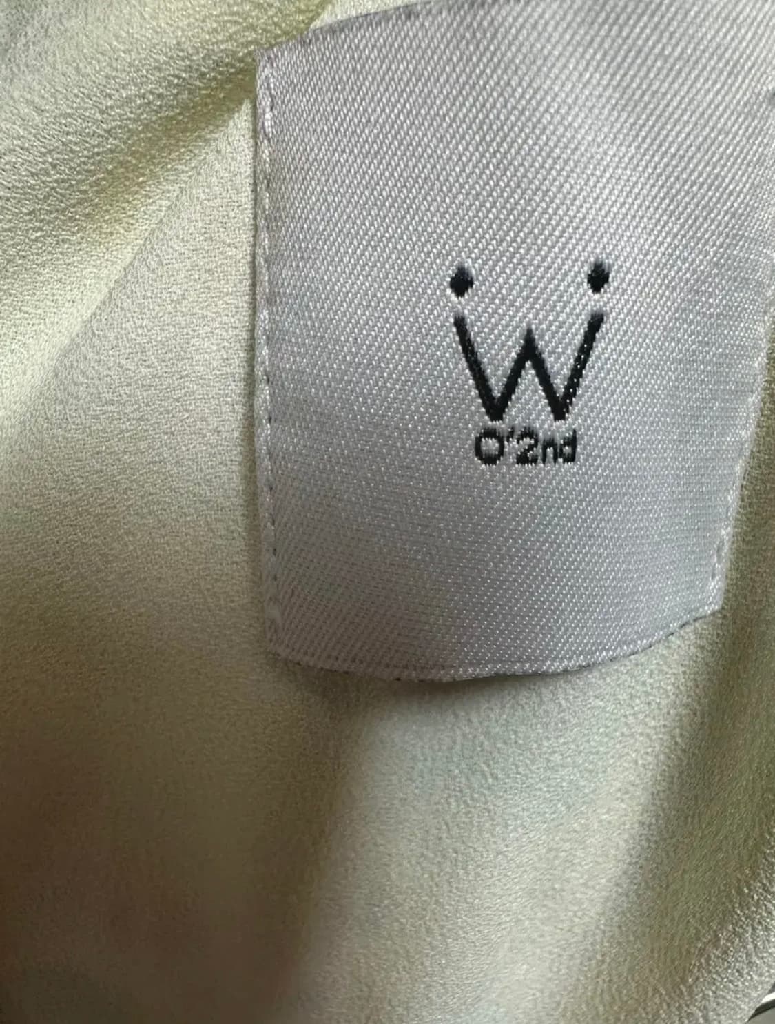 한섬오즈세컨패턴 쉬폰 끈 원피스 상품이미지9