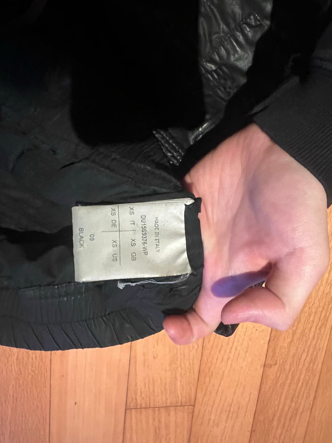 릭오웬스 태권도 코팅 팬츠 상품이미지2