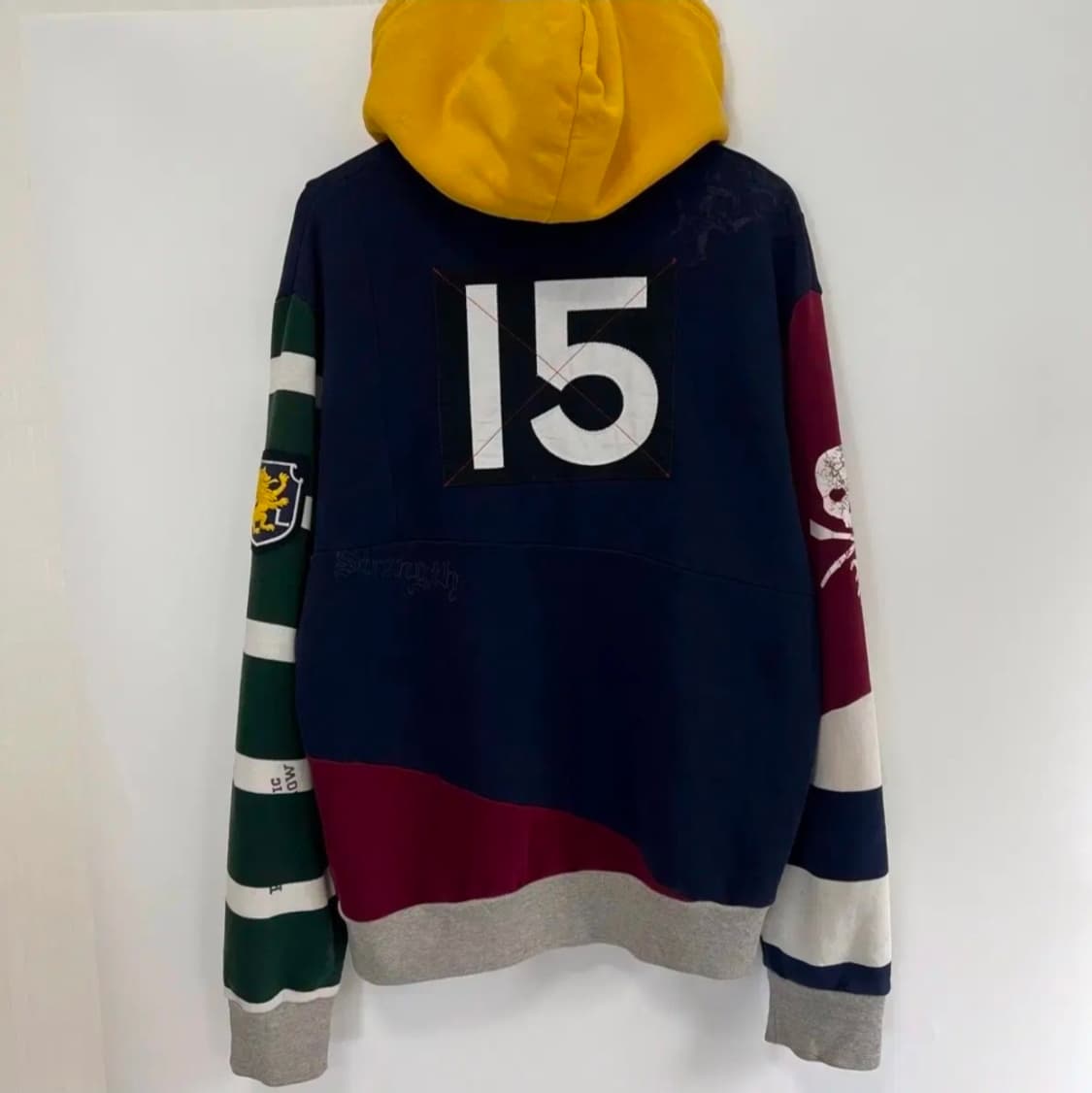 [L] 폴로 랄프로렌 로잉클럽 패치워크 후드티 상품이미지4