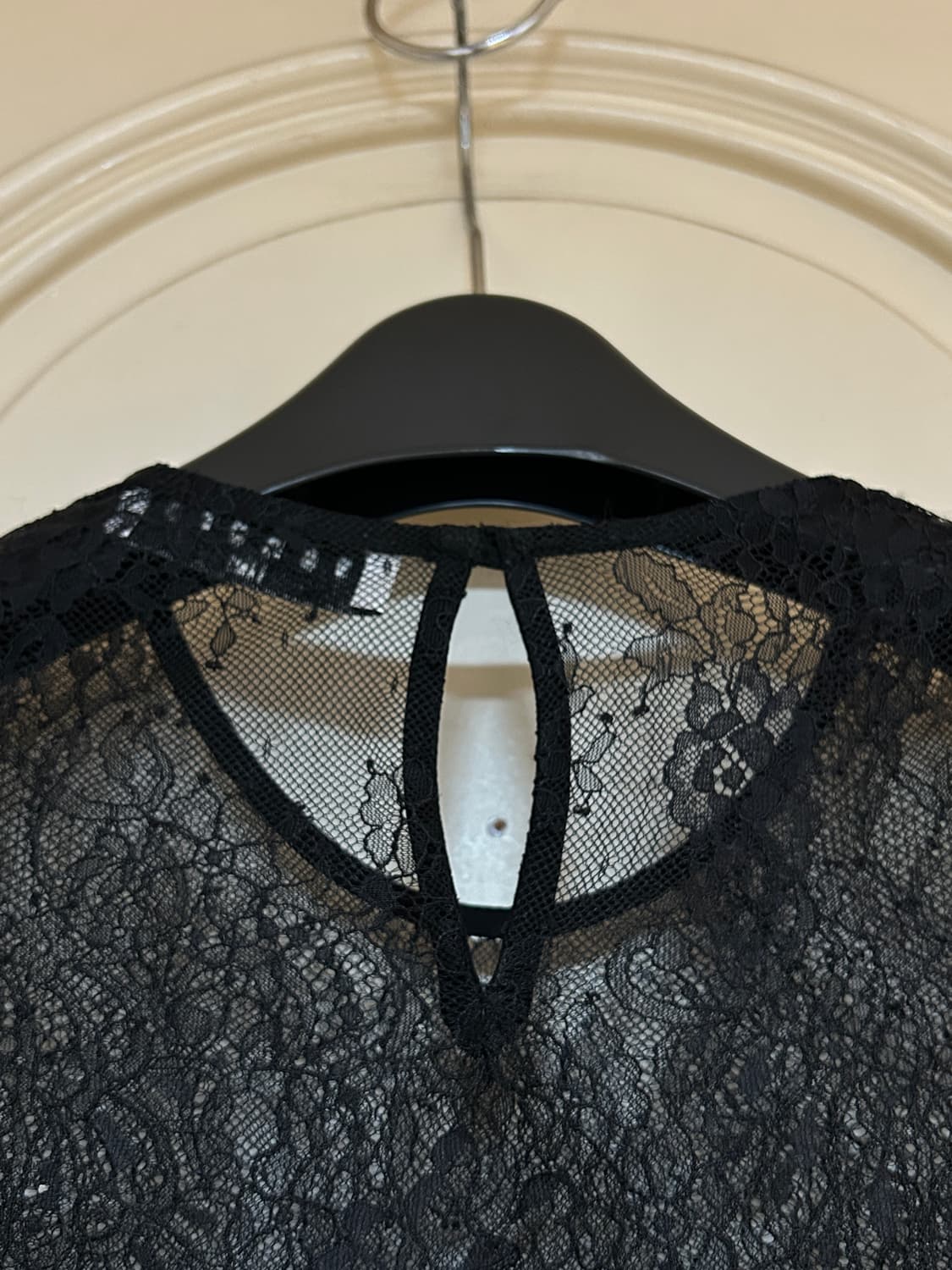 산드로 레이스 시어 블라우스 상품이미지6