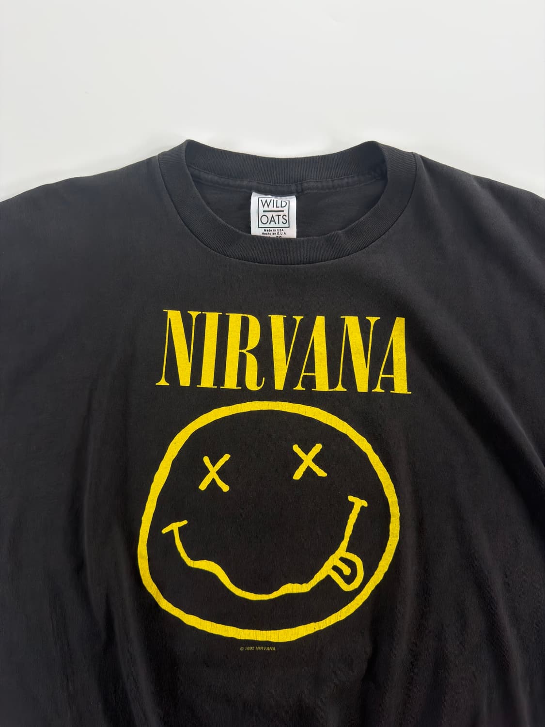 90s nirvana smile 빈티지 너바나 티셔츠 상품이미지1