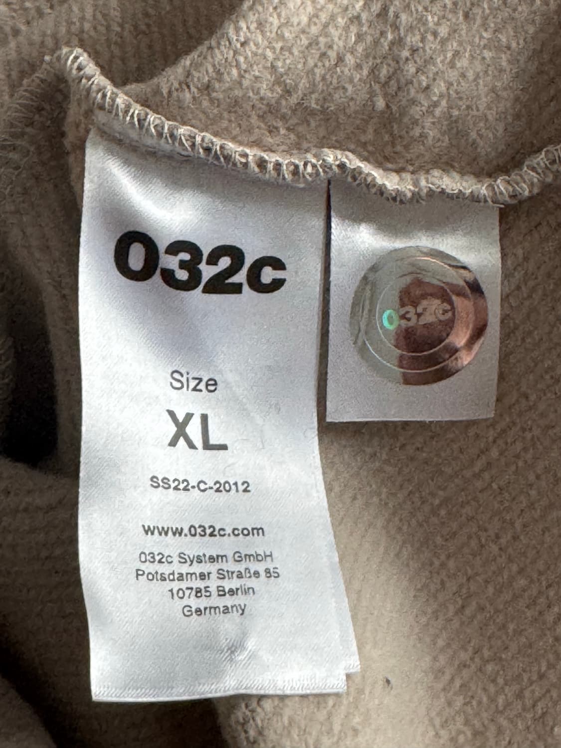 [XL] 032c 셀피 글리치 맨투맨 상품이미지6