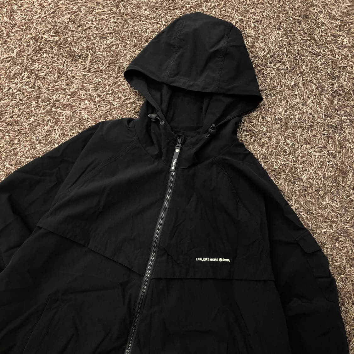 L 지프 신형 나일론 바람막이 자켓 상품이미지2