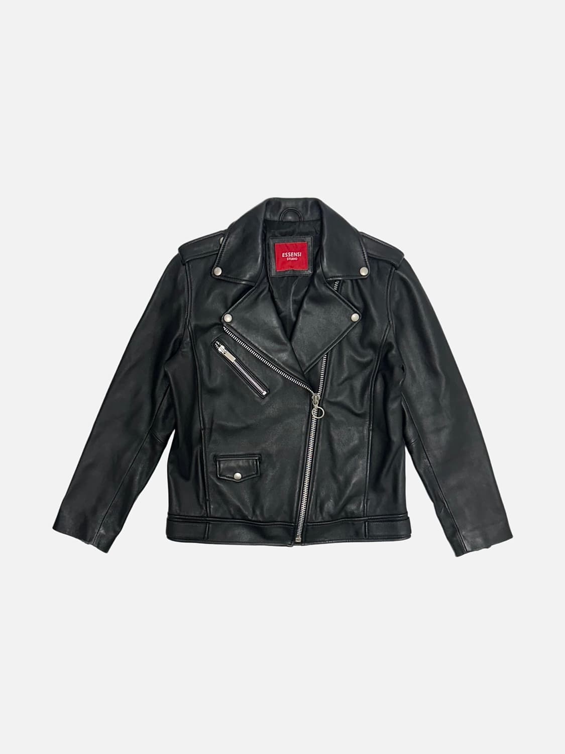 essensi studio 양가죽 라이더 자켓 상품이미지1