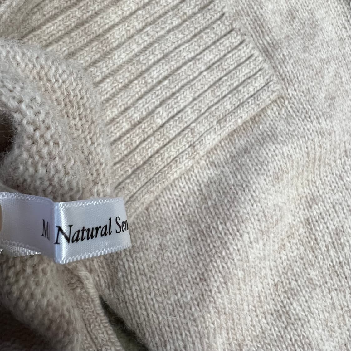 M) 세터 아를 램스울 니트 스웨터 상품이미지7