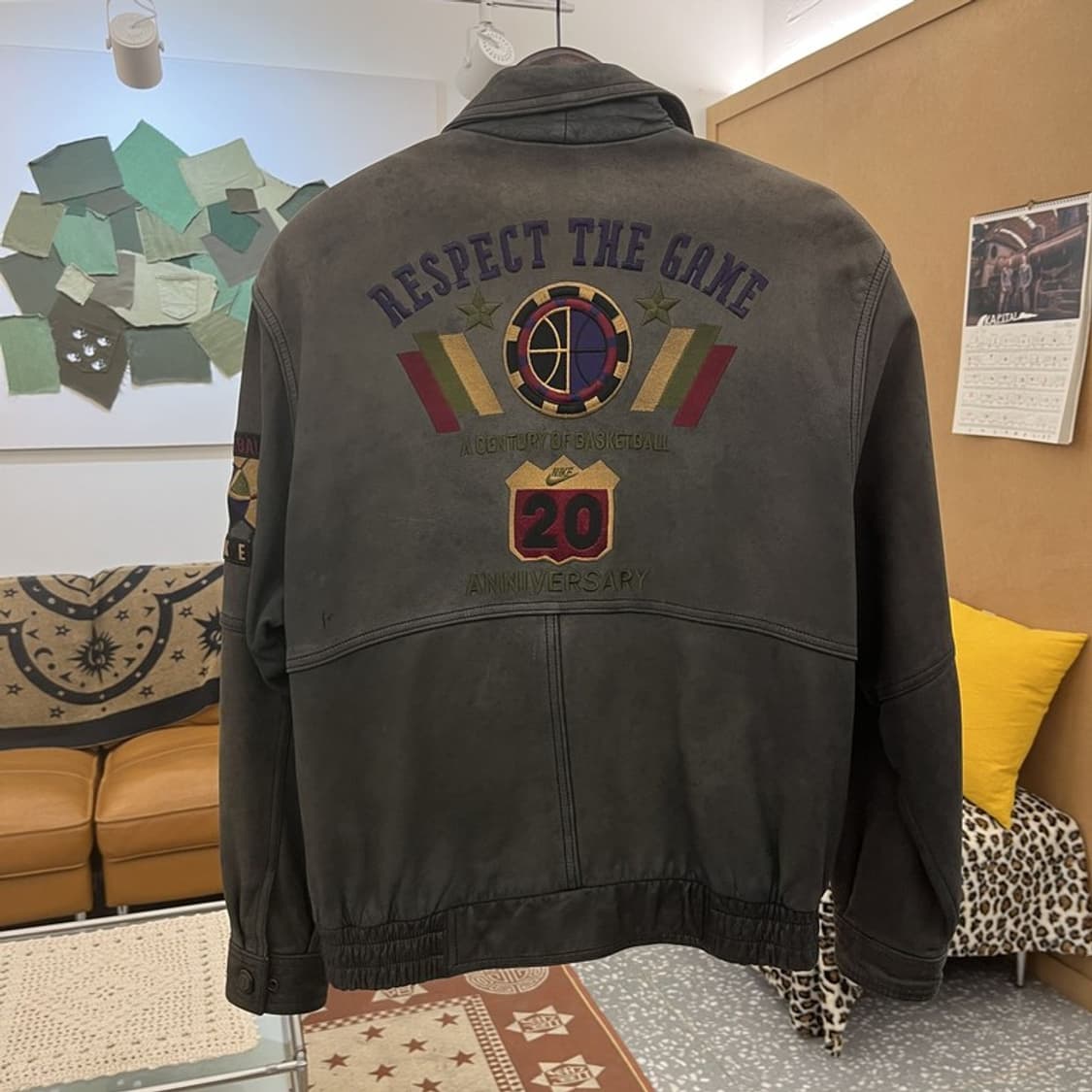 나이키 삼나스포츠 20주년 리스펙트 게임 소가죽 자켓 95 C10026 상품이미지4