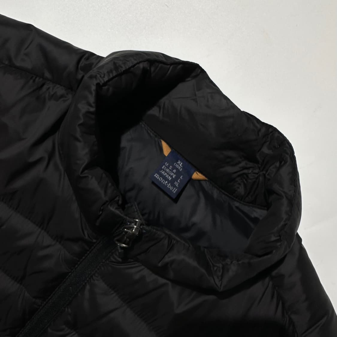 몽벨 라이트 다운 경량 패딩 블랙 상품이미지4