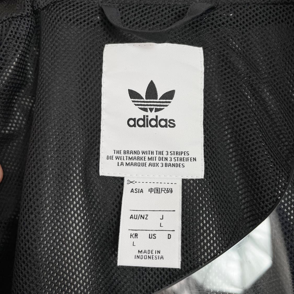 C1 아디다스 오리지널스 3D 트레포일 윈드브레이커 L사이즈 상품이미지6