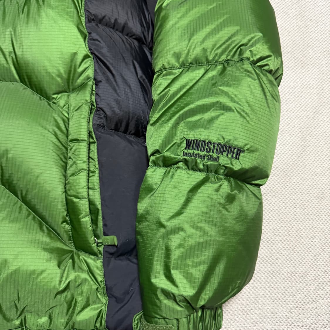 코오롱스포츠 800필 윈드스토퍼 구스다운 패딩 상품이미지2