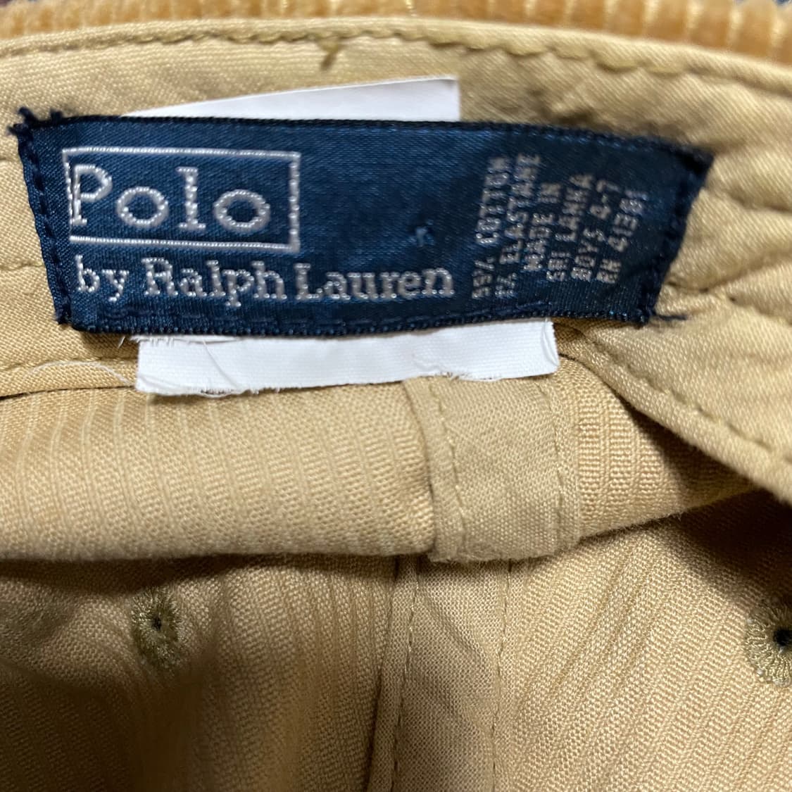 폴로 골덴 볼캡 상품이미지2