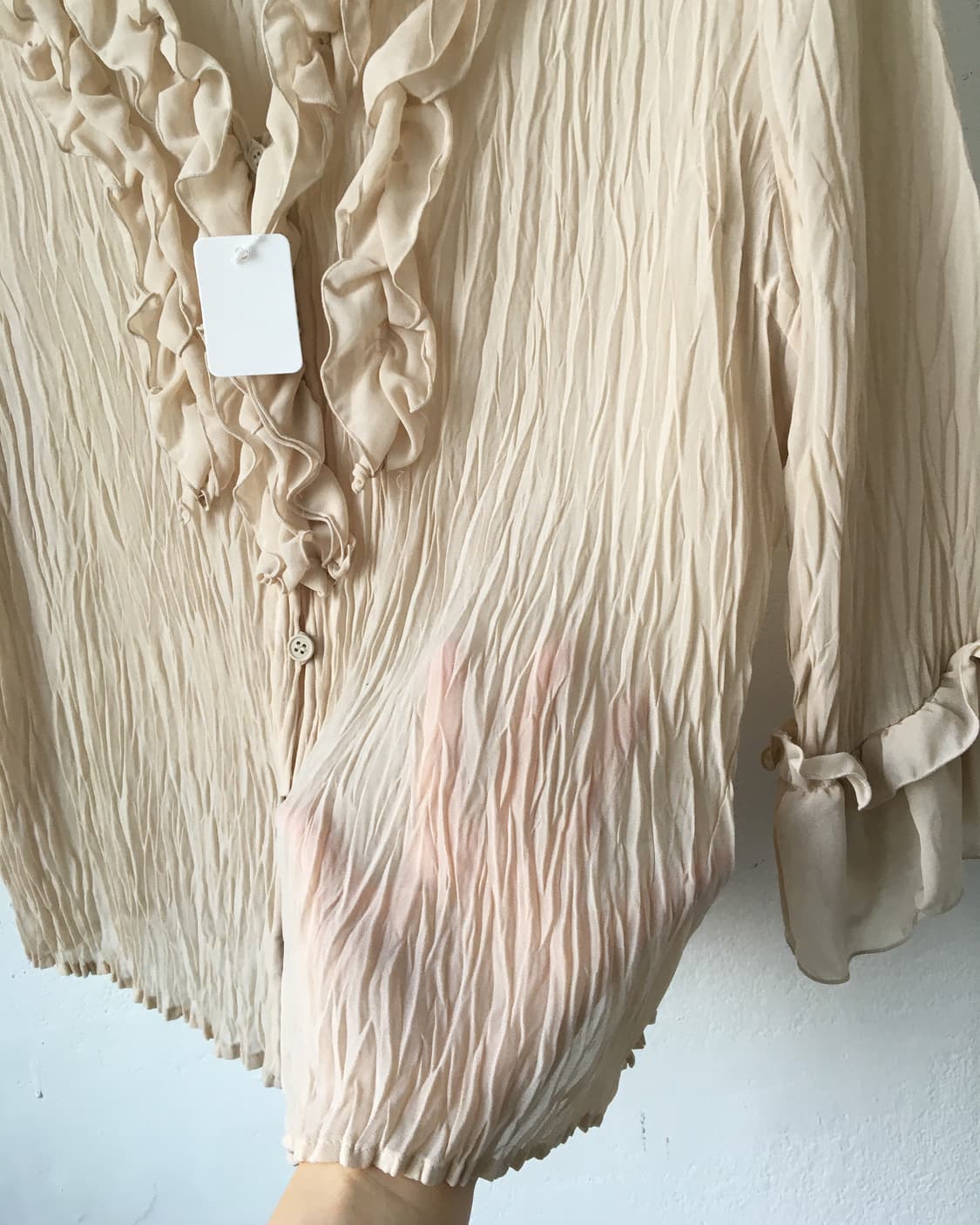 Frill pleats blouse 상품이미지4