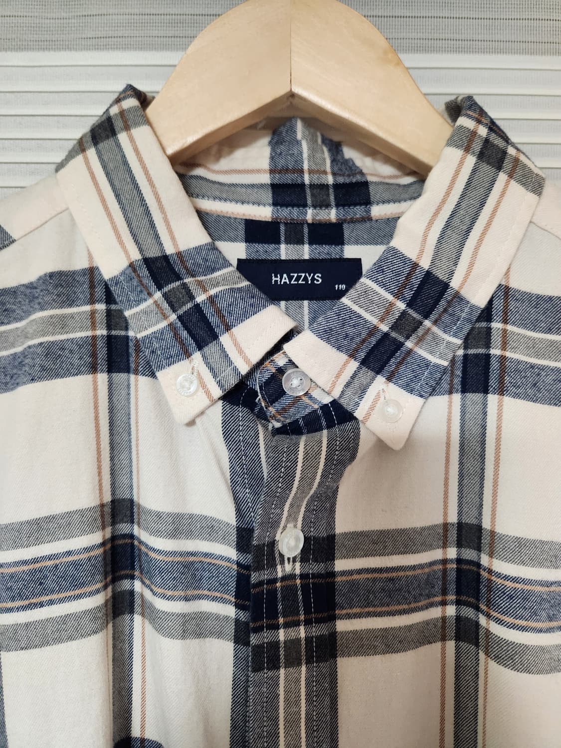 헤지스 체크 셔츠 110 상품이미지3