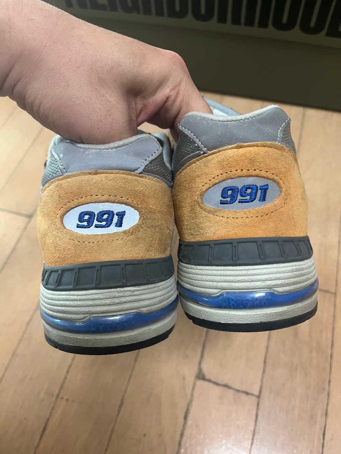 뉴발란스 991 탄 그레이 280 상품이미지2