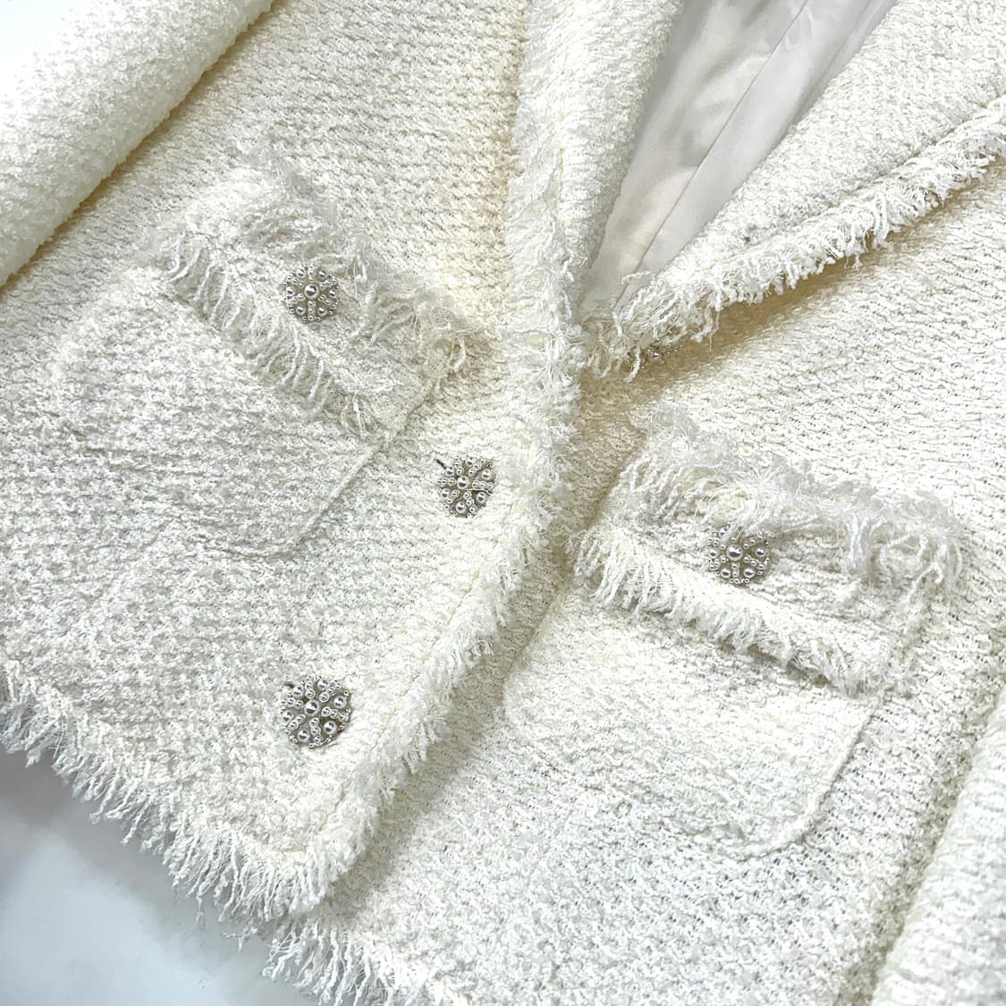 ORR 오르 비즈 버튼 트위드 자켓 상품이미지3