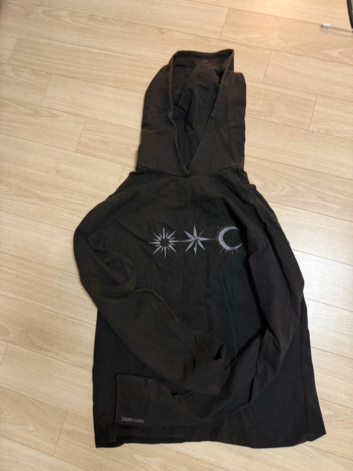 언아카이브드 음양 후드 롱슬리브 L 상품이미지2