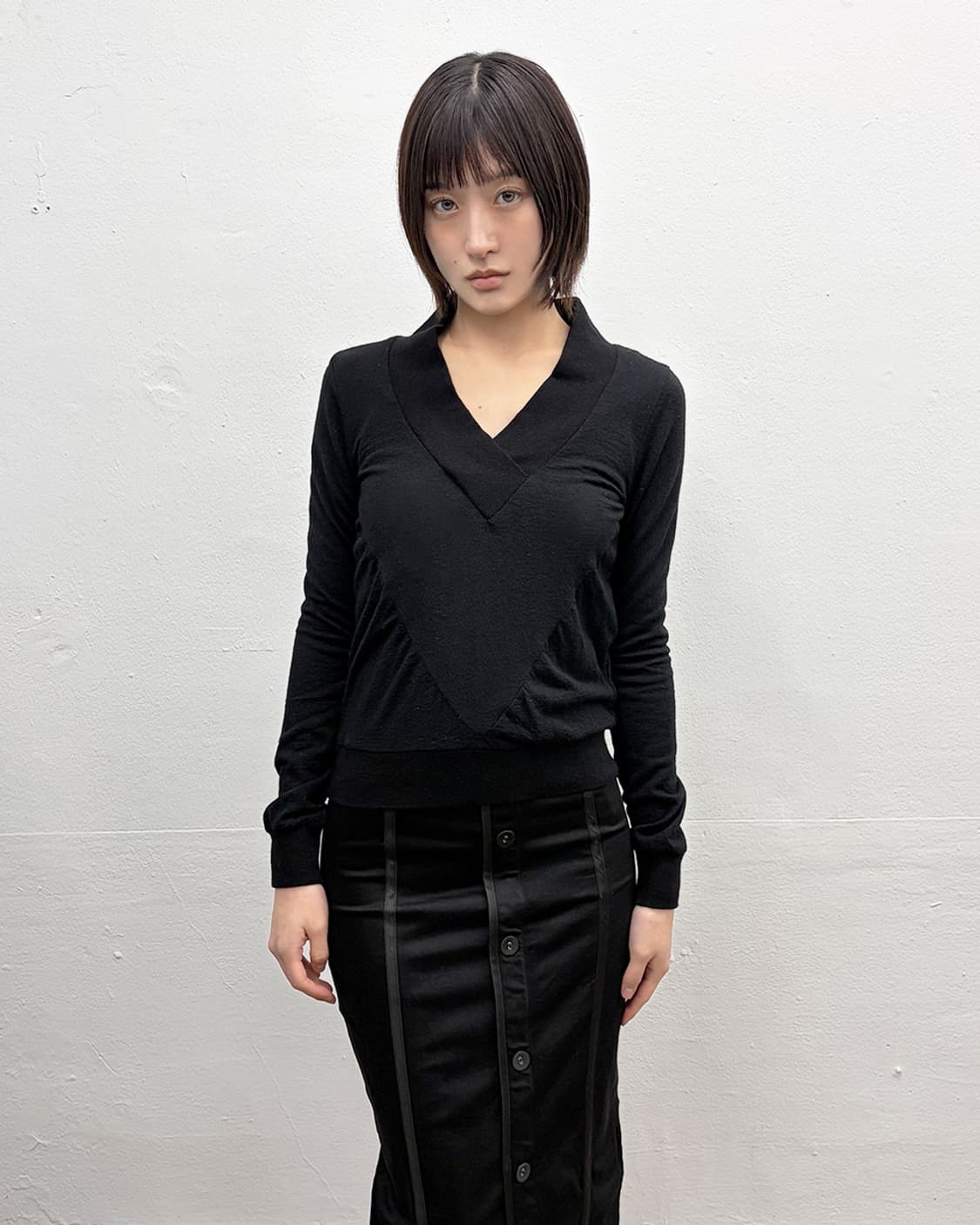 베로니크 브랑퀸호 브이넥 니트 상품이미지1