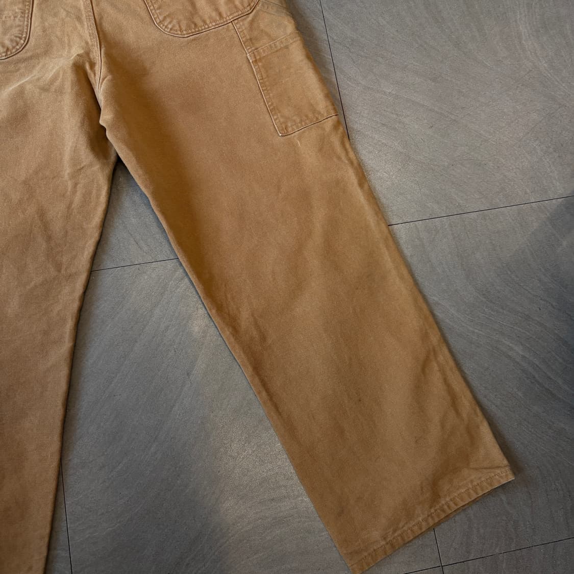 칼하트 정품 오리지널 브라운 카펜터 팬츠  상품이미지4