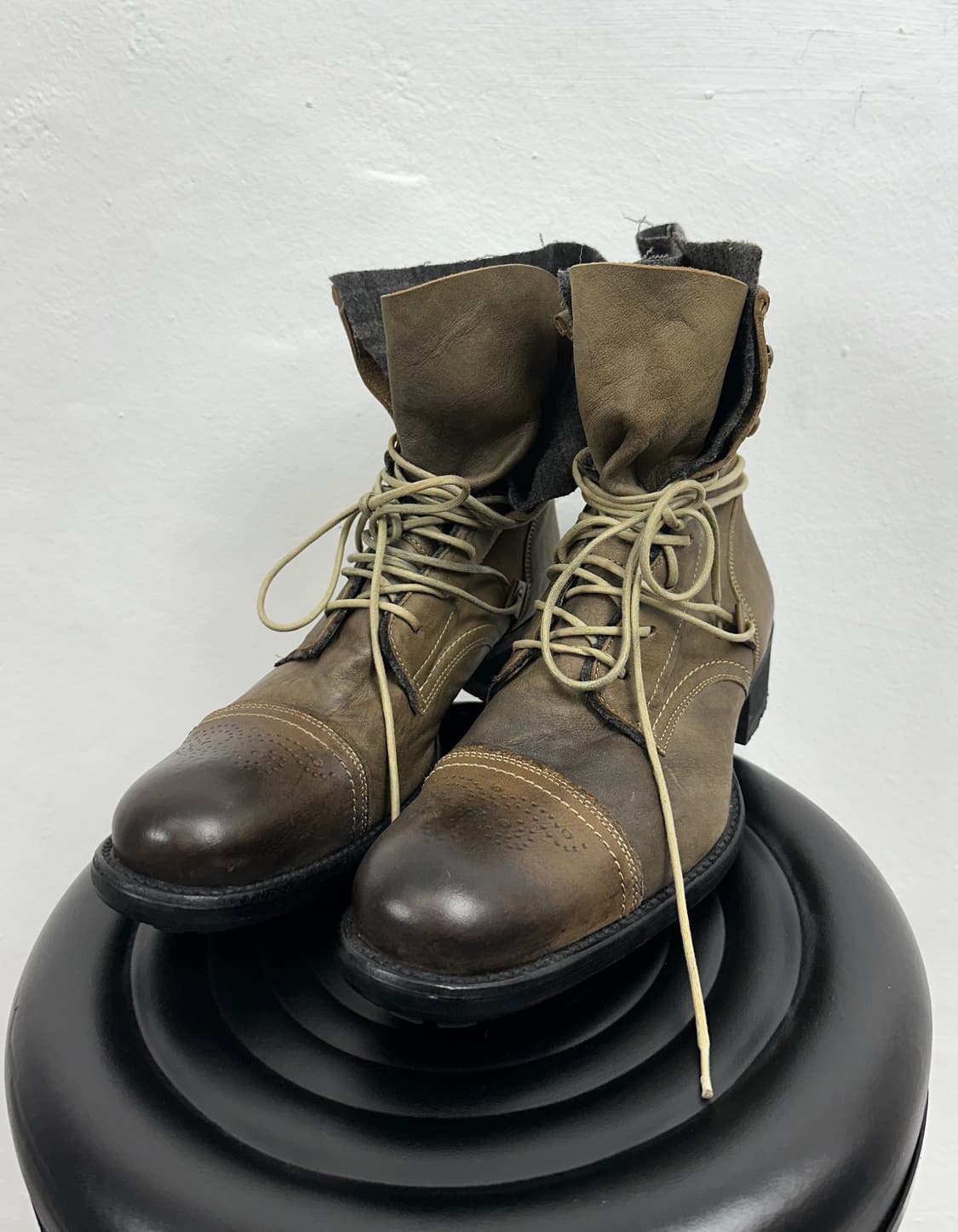 Alfredo Bannister 00s Distressed Lace-Up 상품이미지9