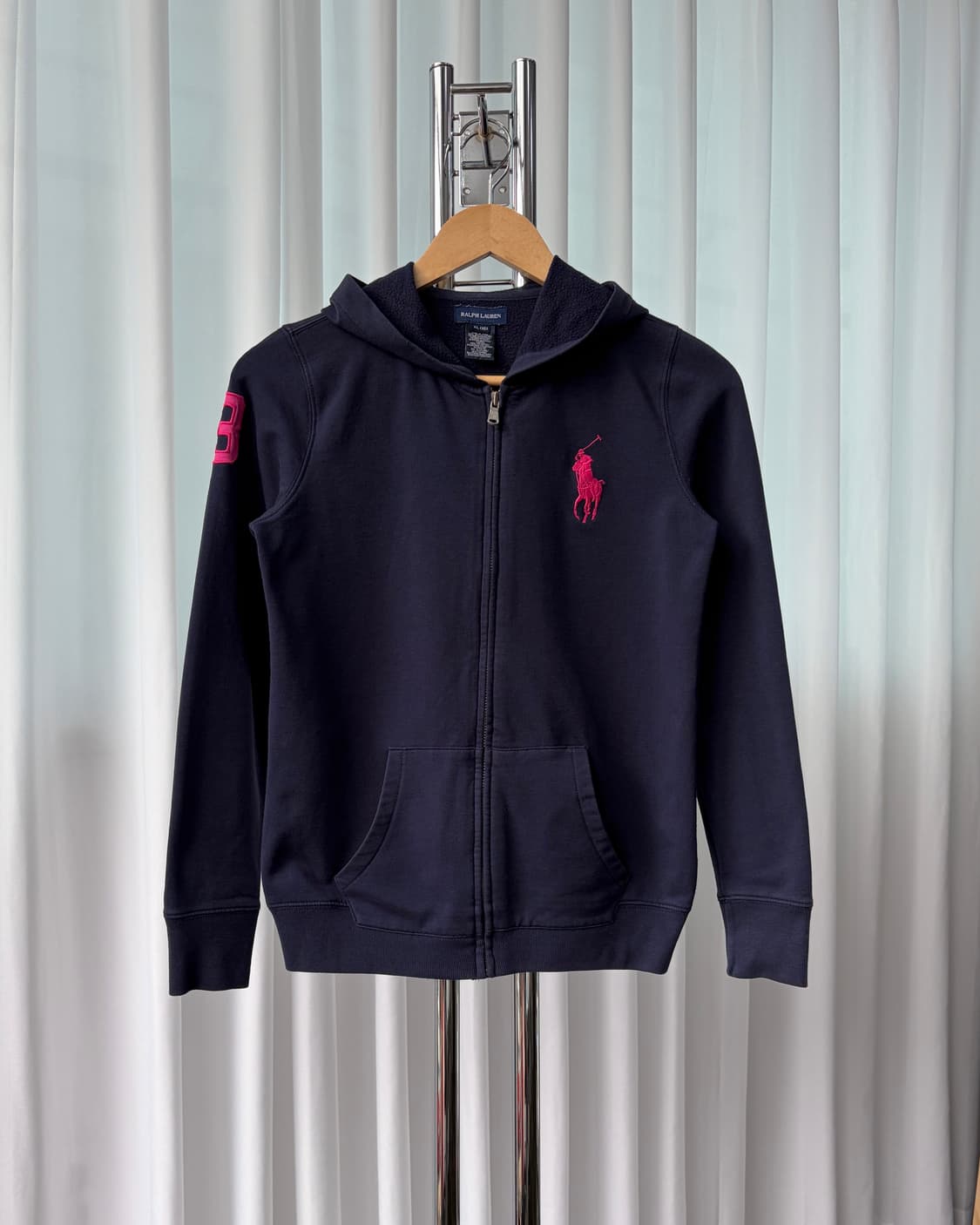 [S]폴로 랄프로렌 빅포니 치프키프 후드집업 navy 상품이미지2